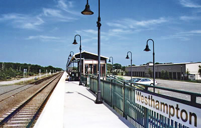 Westhampton NY Long Island Railroad Station